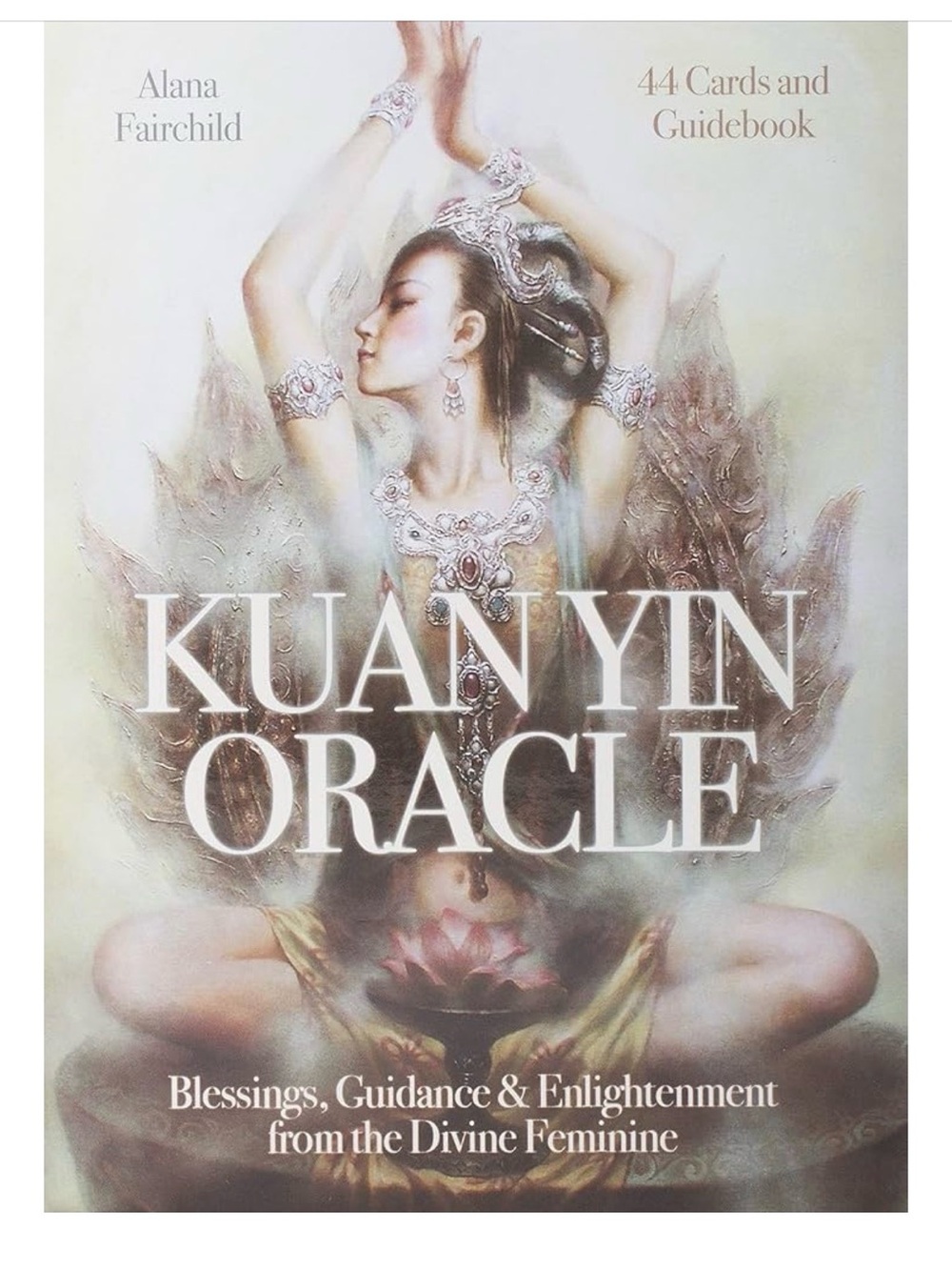 Kuan Yin Oracle Card Deck by Alana Fairchild - Green Artwork